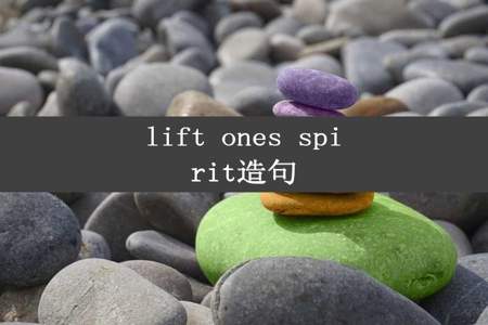 lift ones spirit造句