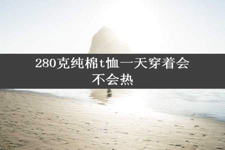 280克纯棉t恤一天穿着会不会热