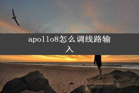 apollo8怎么调线路输入