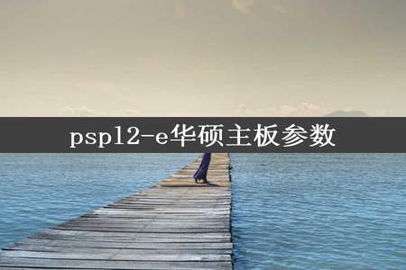 pspl2-e华硕主板参数