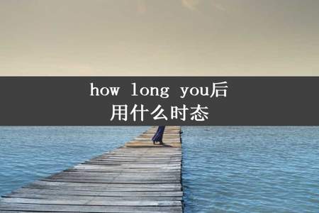 how long you后用什么时态