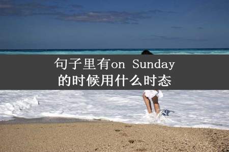 句子里有on Sunday的时候用什么时态