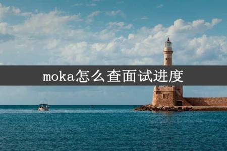 moka怎么查面试进度