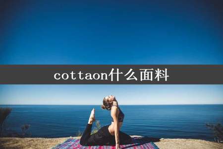 cottaon什么面料