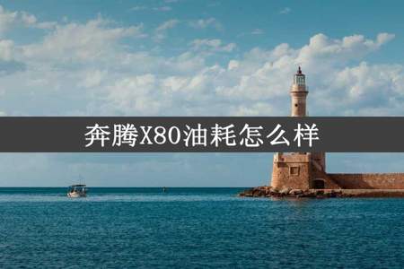 奔腾X80油耗怎么样