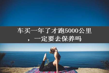 车买一年了才跑5000公里，一定要去保养吗