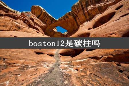 boston12是碳柱吗