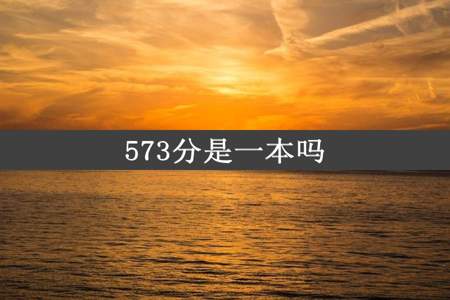 573分是一本吗