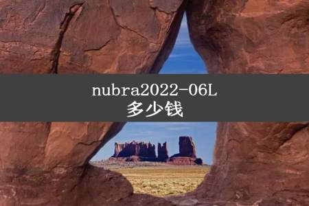 nubra2022-06L多少钱