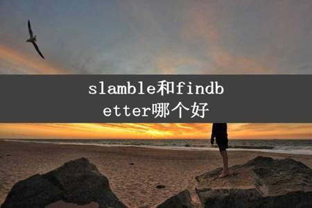 slamble和findbetter哪个好