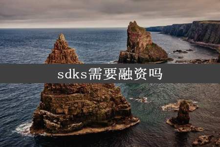 sdks需要融资吗