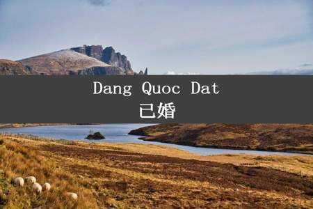 Dang Quoc Dat已婚