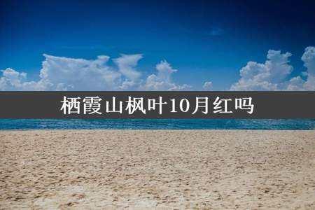 栖霞山枫叶10月红吗