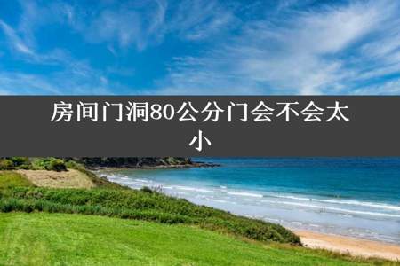 房间门洞80公分门会不会太小