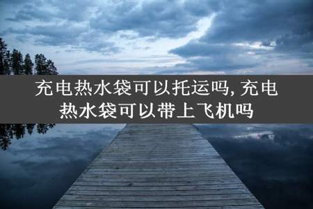 充电热水袋可以托运吗,充电热水袋可以带上飞机吗