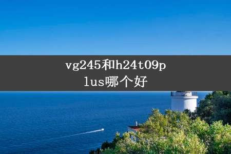 vg245和h24t09plus哪个好