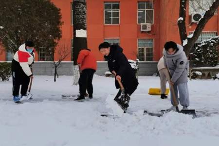 大学扫雪必须去吗