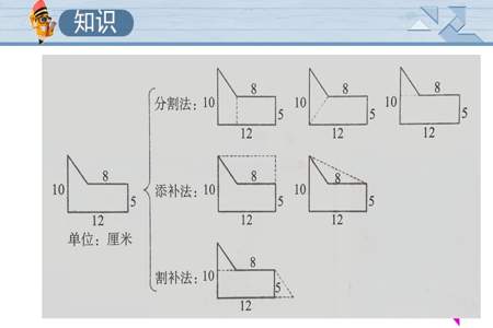 如何计算组合图形的面积