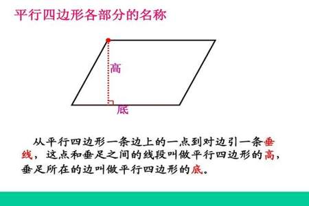 四上数学怎么数平行四边形