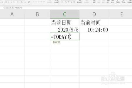 表格里today公式怎么用