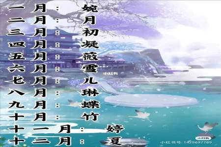 古风名字是什么意思