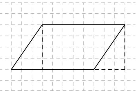 长方形与平行四边行的周长相等,刚平行四边形