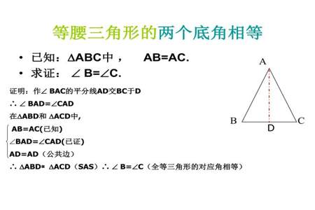 三角形定理的最直接表述方式