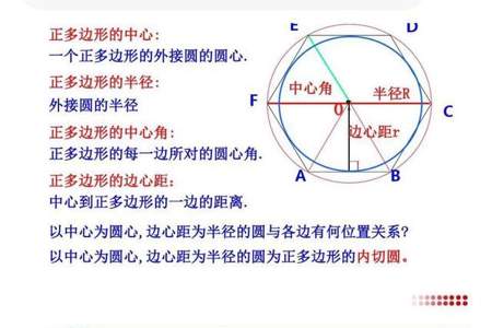 正多边形的周长怎么算