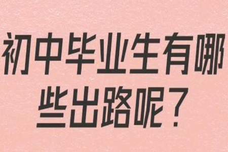 普通高中生毕业后有哪些出路