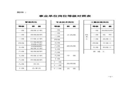 事业单位编制职级如何晋升