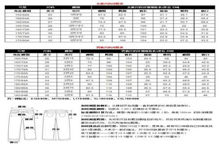 男士腰围100厘米穿多大裤子