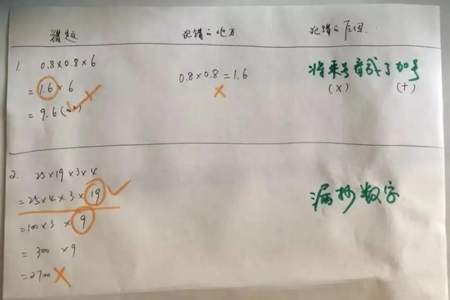 初中数学马虎的毛病怎么改