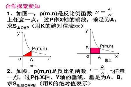 如何在反比例函数中求三角形面积