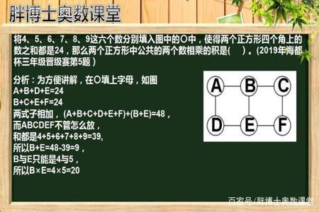 哪两个相同的数相乘等于20