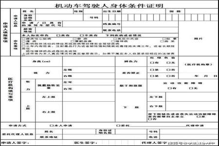 下午能考驾驶证体检下午能考驾驶证体检吗